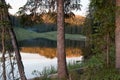 Big Creek Lake at Twilight Royalty Free Stock Photo